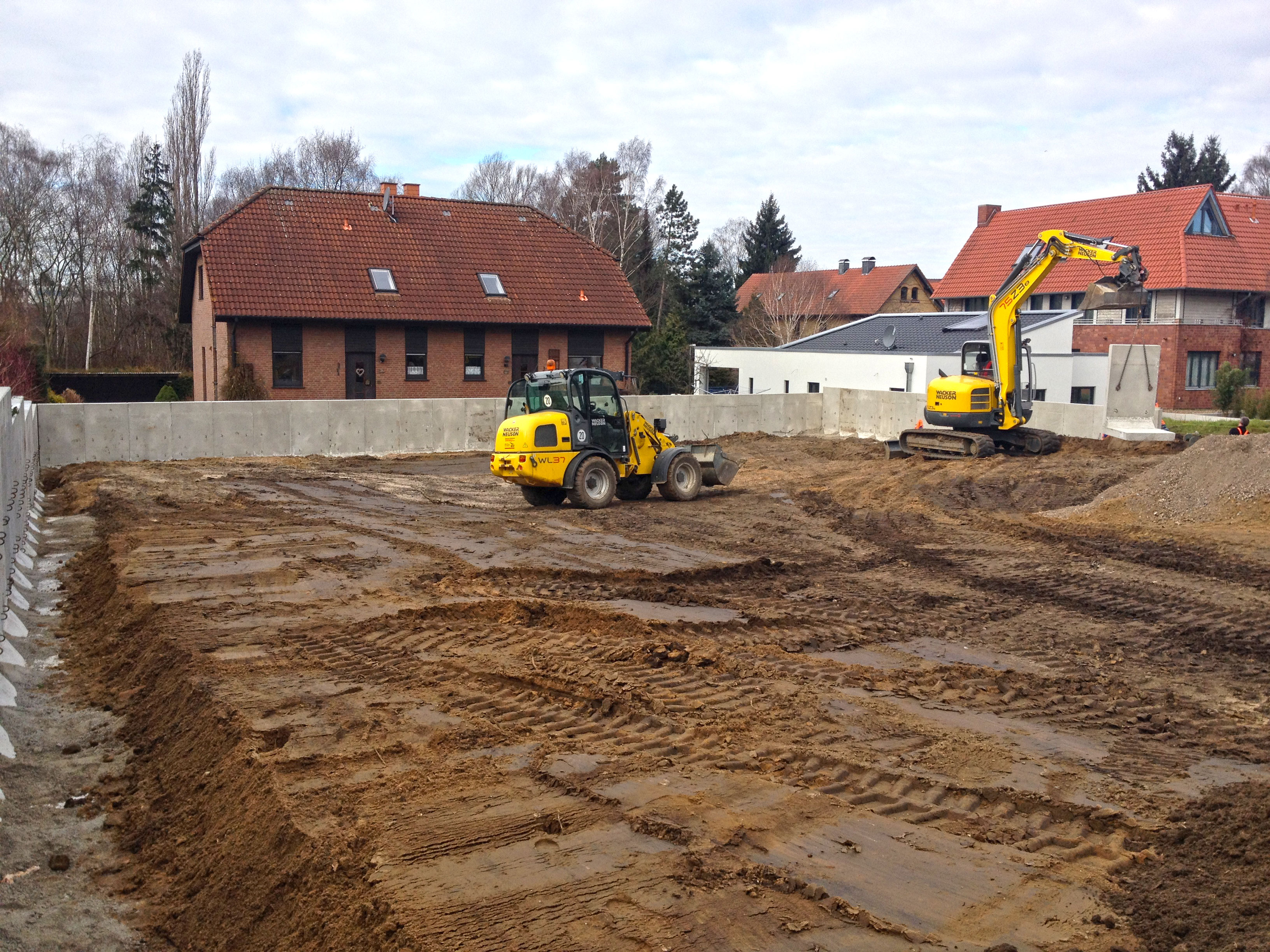 Betonwinkel-Einfassung